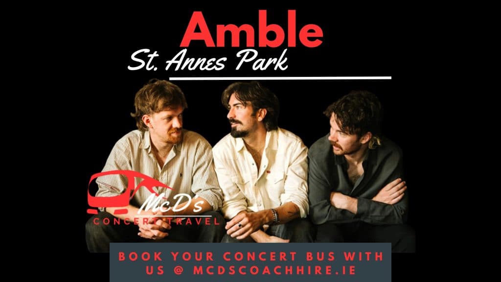 Amble @ St. Annes Park 2026 at St. Annes Park — Coach transport from Galway with McD's Coach Hire